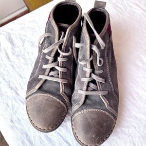 Joseph Seibel Women’s Leather Neele 01 Casual Ankle Boot Taupe/Grey Size 38 (7.5